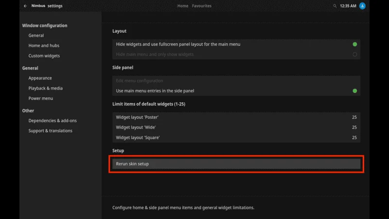 Kodi Navigation Error Fix
