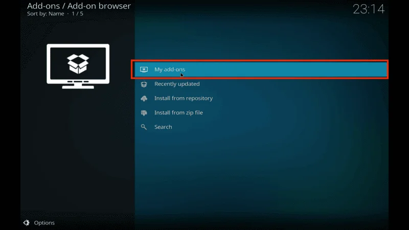 Remove Addons From Kodi App