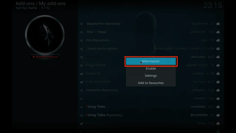 Remove All Addons Kodi