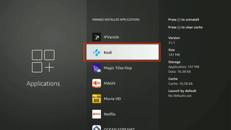 Allow Storage Access Permission to Kodi Add-On