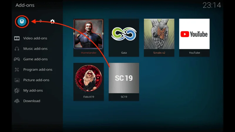 Uninstall Kodi Addons