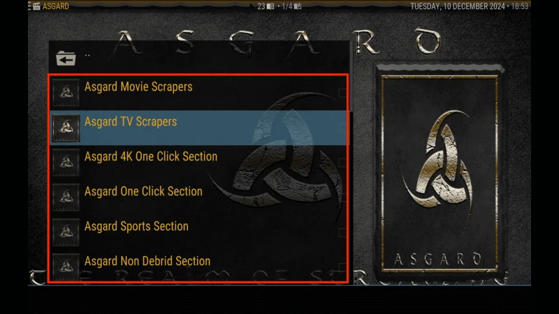 Red Wizard TV Shows Build