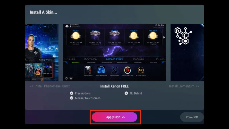 Xenon Build Installation Steps