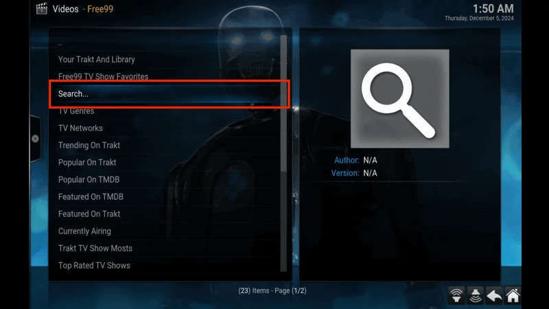 Xenon Build Kodi Tips