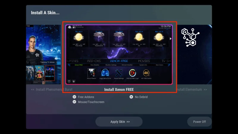Xenon Build Popularity