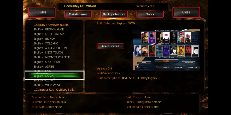 Doomzday Builds On Android
