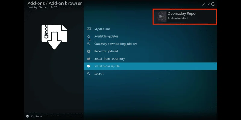 Doomzday Kodi Addons