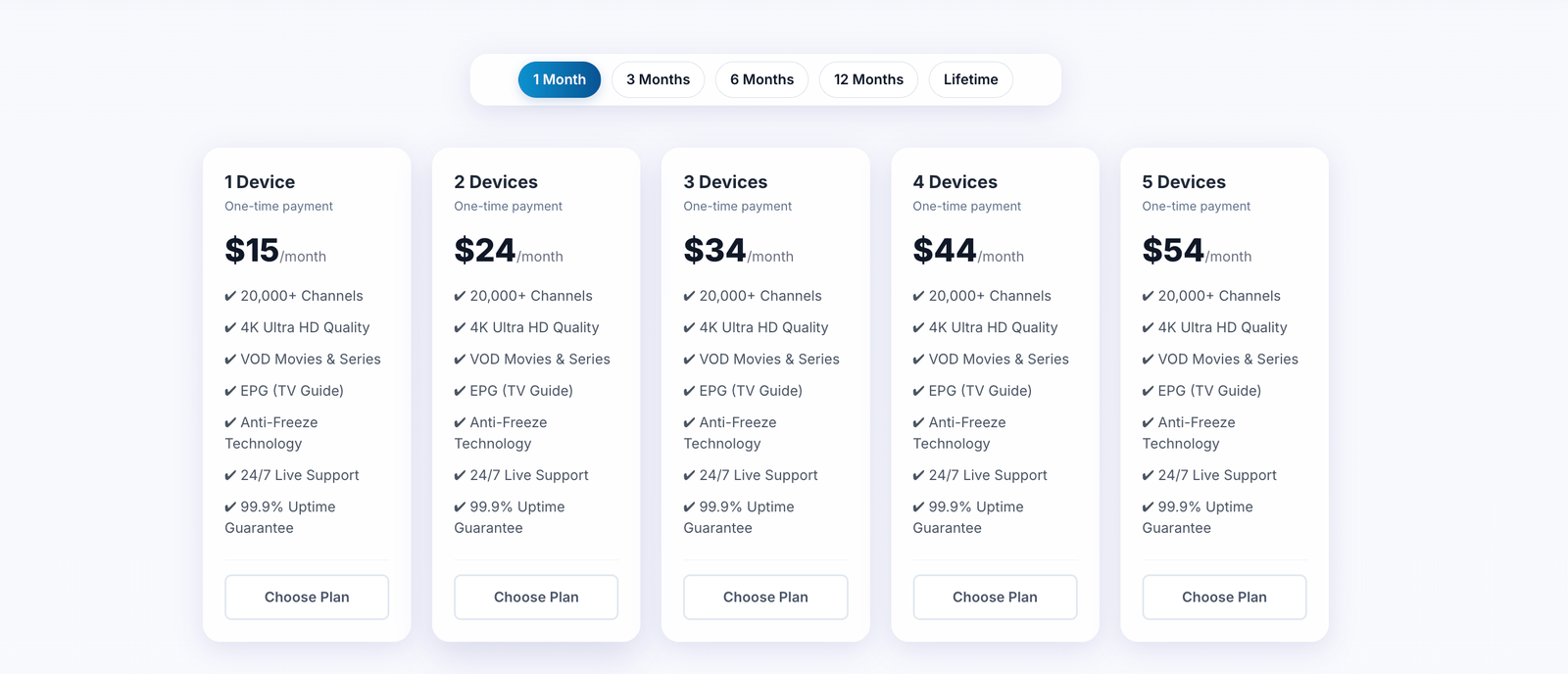 pricing-Xtreme-HD-IPTV